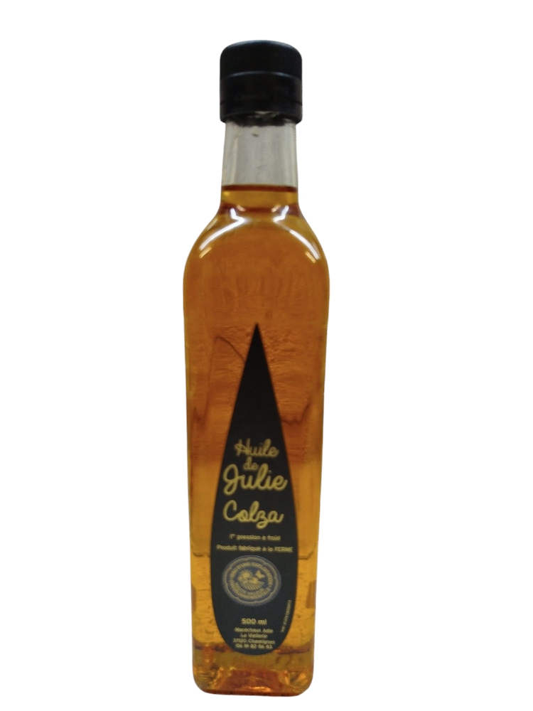 Huile de colza de chez Julie 50cl