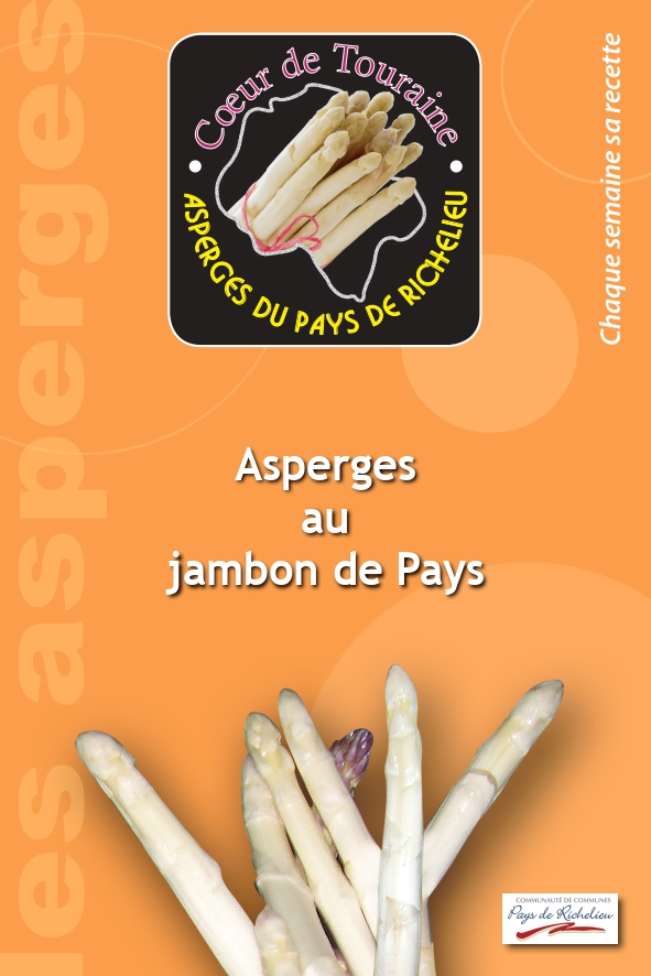 recette : asperges au jambon de Pays